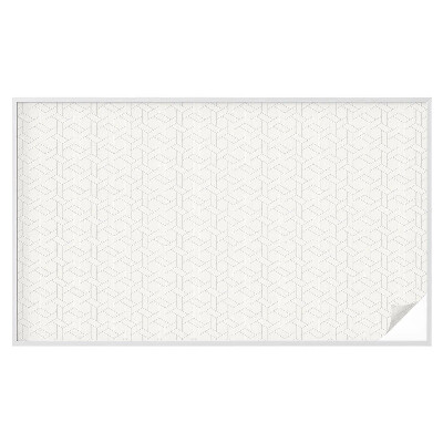 Okenska folija vitraž za zasebnost Geometrična pletenica