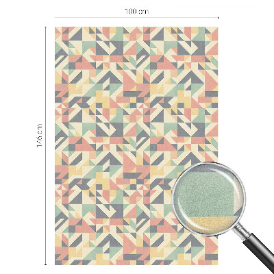 Dekorativna folija za steklo vitraž Energija geometrije