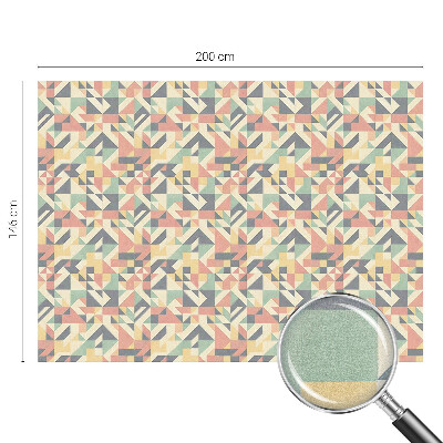 Dekorativna folija za steklo vitraž Energija geometrije