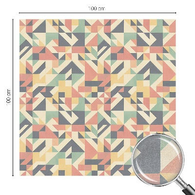 Dekorativna folija za steklo vitraž Energija geometrije