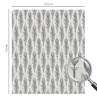 Folija za okna proti soncu Elegantno perje