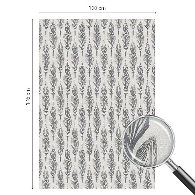 Folija za okna proti soncu Elegantno perje