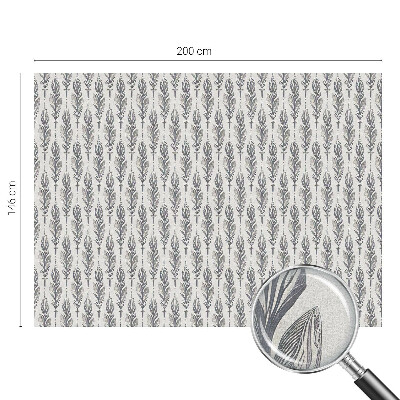 Folija za okna proti soncu Elegantno perje