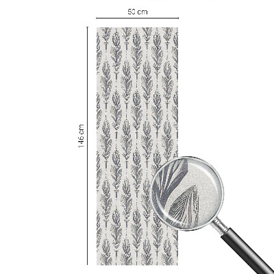 Folija za okna proti soncu Elegantno perje