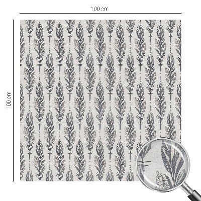 Folija za okna proti soncu Elegantno perje