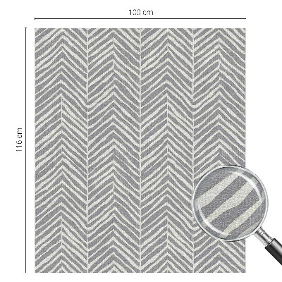 Okenska folija za zaščito pred pogledi Cikcak vzorec