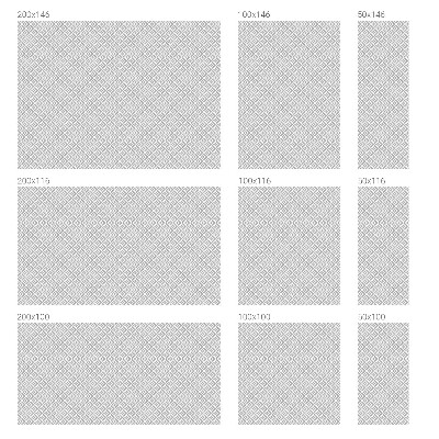 Okenska folija za zaščito pred pogledi Geometrijski motiv