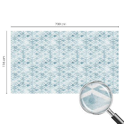 Folija za okna proti soncu Modri ​​rombi