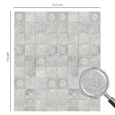 Mlečna folija za okna vitraž Dekorativna keramika