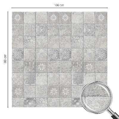 Mlečna folija za okna vitraž Dekorativna keramika