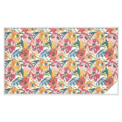 Dekorativna folija za steklo vitraž Eksplozija cvetov