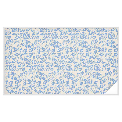 Dekorativna folija za steklo vitraž Cvetje, listi