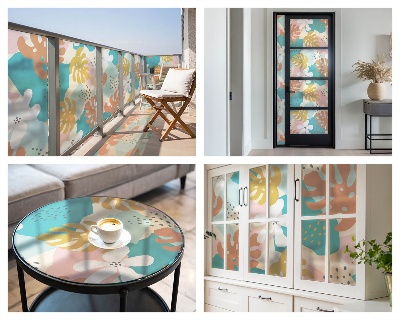 Folija za okna proti soncu Eksotična narava