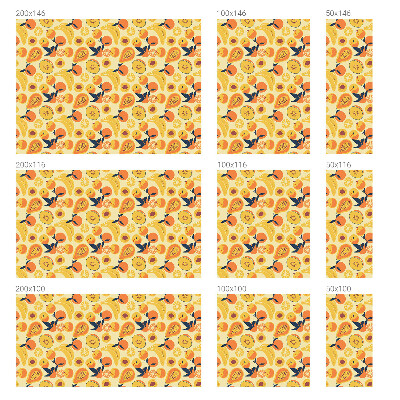 Okenska folija vitraž za zasebnost Sočno sadje