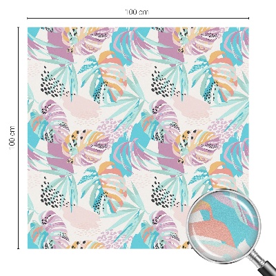 Okenska folija za zaščito pred pogledi Abstraktna džungla