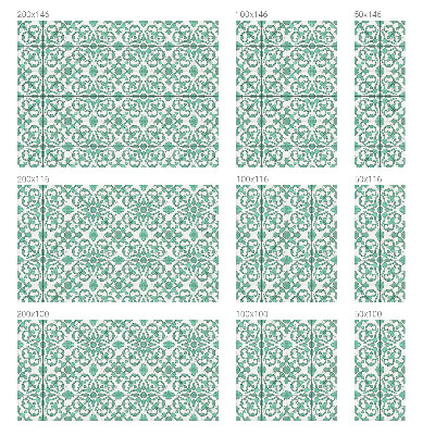 Okenska folija vitraž za zasebnost Klasični okraski