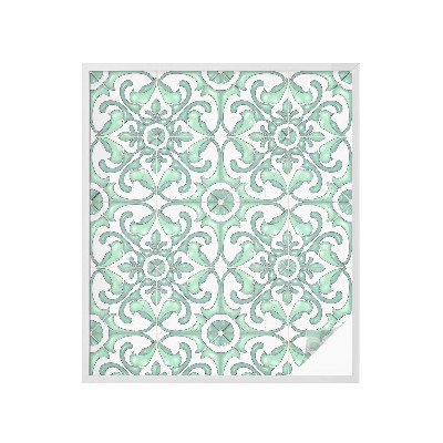 Okenska folija za zaščito pred pogledi Zelena simetrija