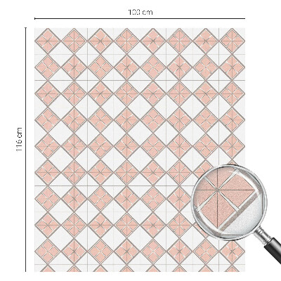 Okenska folija za zaščito pred pogledi Geometrijski rombi