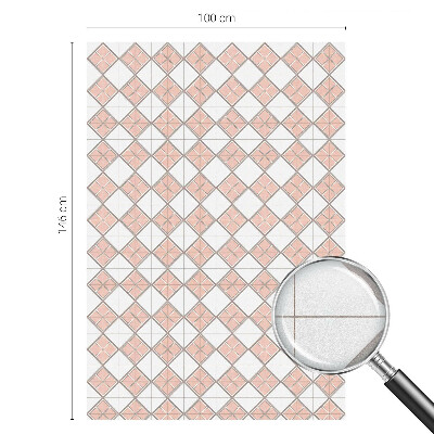 Okenska folija za zaščito pred pogledi Geometrijski rombi