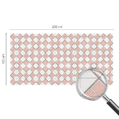 Okenska folija za zaščito pred pogledi Geometrijski rombi