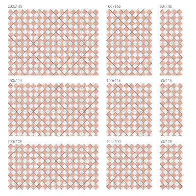 Okenska folija za zaščito pred pogledi Geometrijski rombi