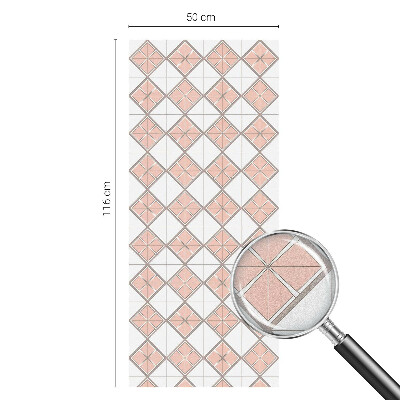 Okenska folija za zaščito pred pogledi Geometrijski rombi