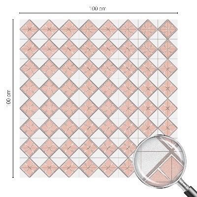 Okenska folija za zaščito pred pogledi Geometrijski rombi