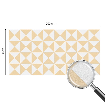 Dekorativna folija za steklo vitraž Geometrijski trikotniki