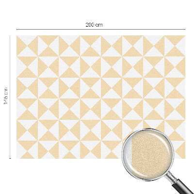 Dekorativna folija za steklo vitraž Geometrijski trikotniki