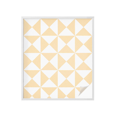 Dekorativna folija za steklo vitraž Geometrijski trikotniki