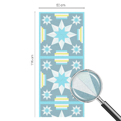 Folija za okna proti soncu Vzorec zvezde