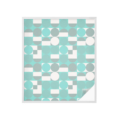 Okenska folija za zaščito pred pogledi Geometrijske oblike