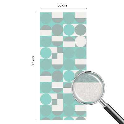 Okenska folija za zaščito pred pogledi Geometrijske oblike