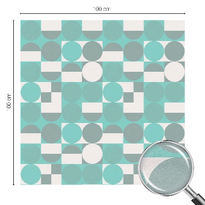 Okenska folija za zaščito pred pogledi Geometrijske oblike