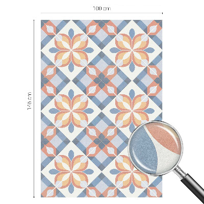 Dekorativna folija za steklo vitraž Barvita simetrija