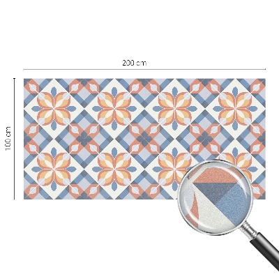 Dekorativna folija za steklo vitraž Barvita simetrija