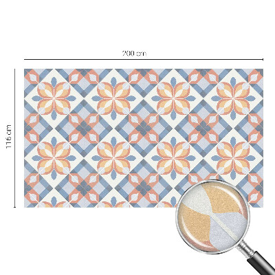 Dekorativna folija za steklo vitraž Barvita simetrija