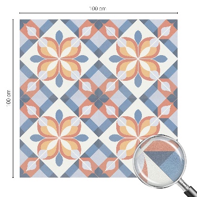 Dekorativna folija za steklo vitraž Barvita simetrija