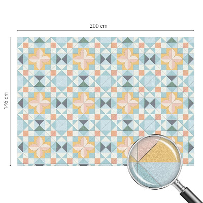 Folija za okna proti soncu Barvita geometrija