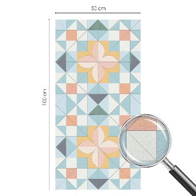 Folija za okna proti soncu Barvita geometrija