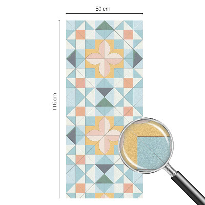 Folija za okna proti soncu Barvita geometrija