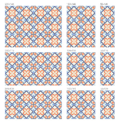 Mlečna folija za okna vitraž Cvetlični vzorec