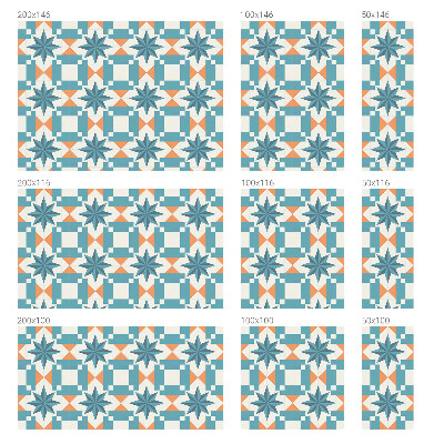 Dekorativna folija za steklo vitraž Modre zvezde