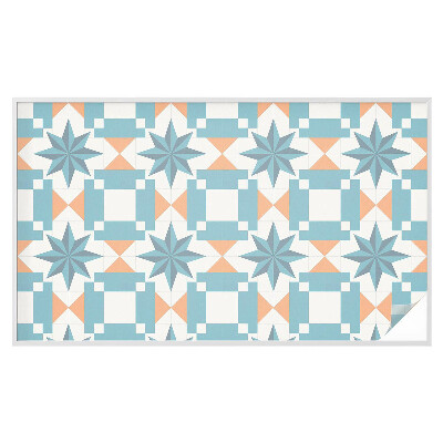 Dekorativna folija za steklo vitraž Modre zvezde