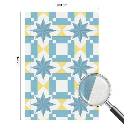 Folija za okna proti soncu Modre zvezde