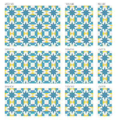 Folija za okna proti soncu Modre zvezde