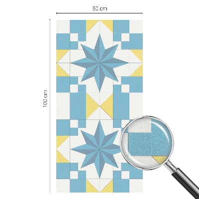 Folija za okna proti soncu Modre zvezde