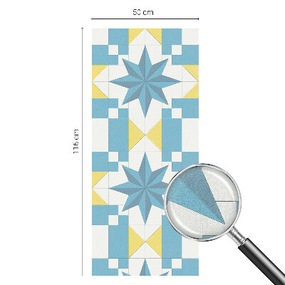 Folija za okna proti soncu Modre zvezde