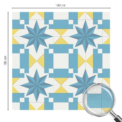 Folija za okna proti soncu Modre zvezde