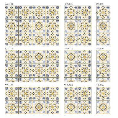 Dekorativna folija za steklo vitraž Geometrijske zvezde